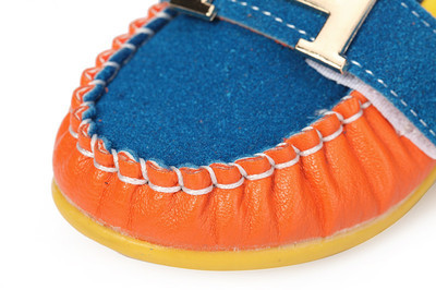 【批发优供儿童PU反绒豆豆鞋 21-25码】价格,厂家,图片,其他童鞋,温岭市横峰仙景鞋厂-