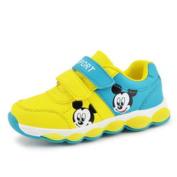 卡通男女儿童鞋子大中童魔术贴带灯鞋发光鞋公主鞋韩版宝宝鞋批发 动力童鞋