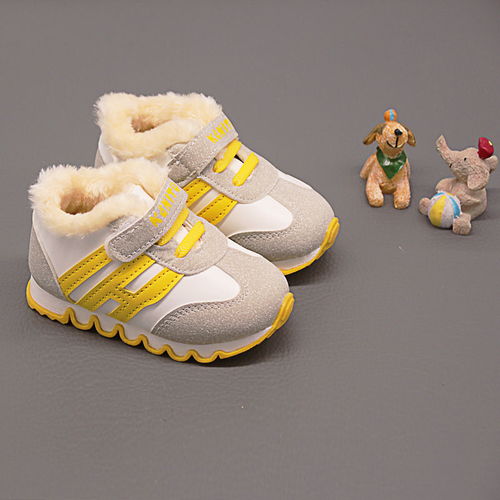 冬季0 1 3岁宝宝鞋学步鞋加绒棉鞋软底婴儿鞋女童鞋男童鞋运动鞋